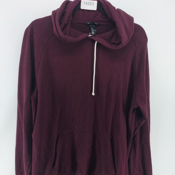 H&M sweatshirt men size large purple hoodie - Picture 1 of 8